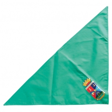 Bandana triangolare in cotone colorato neutra o personalizzata